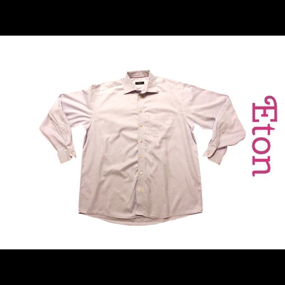 Eton Ganghester 1928 Men's Long Sleeve Dress Shirt 17/43